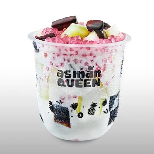 Melon Sago — Melon manis dengan sagu mutiara, creamy tapi tetap ringan.
