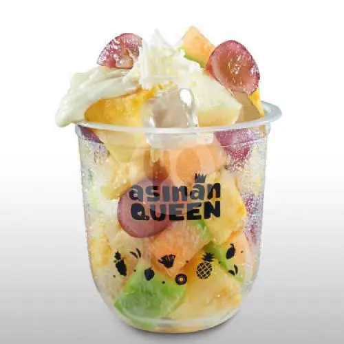 Salad Buah — Buah segar potong dengan saus yoghurt dan keju parut. Favorit sejuta umat.